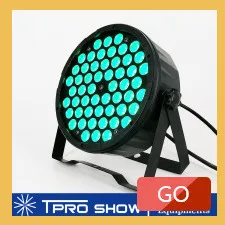 54x3 Вт светодиодный Par RGB 3в1 сценическое освещение Dmx управление звуком изменение цвета стробоскоп DJ фонари Par 64 может для свадьбы DJ события вечерние шоу