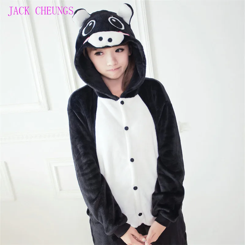 Пижама Кигуруми для взрослых розовая пижама косплея животных |