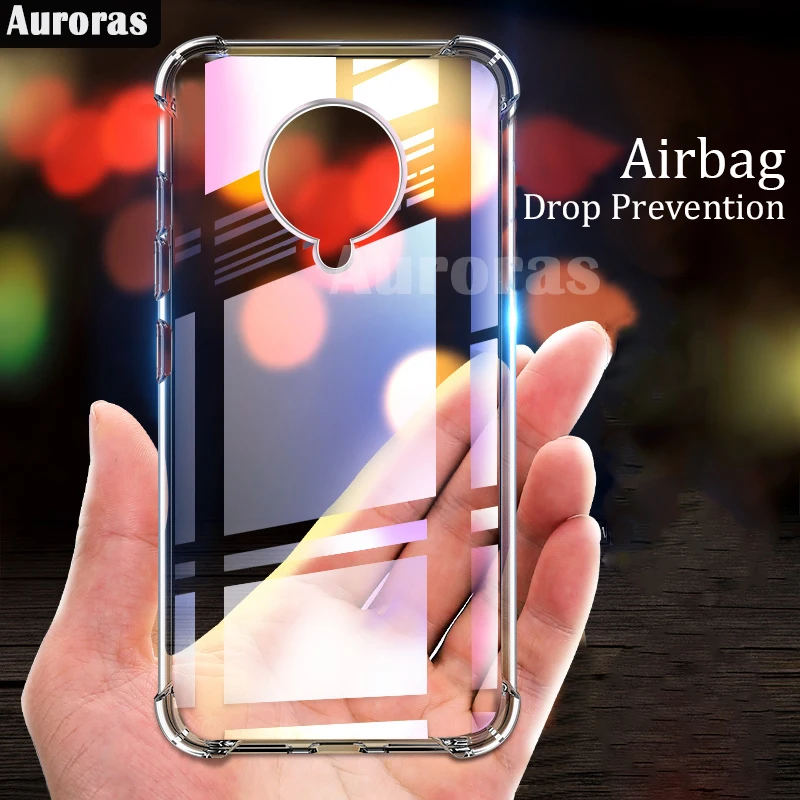 Чехол Auroras для VIVO Nex 3 официальный оригинальный противоударный Прозрачный чехол