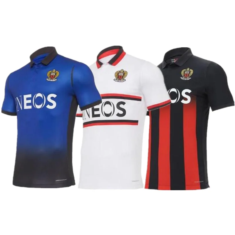 

OGC Nice Soccer Jerseys DOLBERG 2020 2021 ATAL LEES MELOU CYPRIEN Football Shirt RONY LOPES CLAUDE MAURICE Nice Jersey Thailand