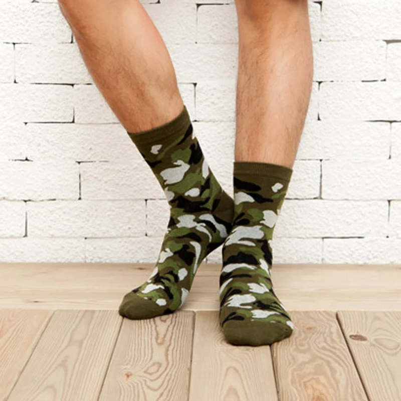 

5-2Pairs Men Warm Knit Socks Hip Hop Soft Short Sox Colorful Male Spring Autumn Winter Christmas Sock Accessory Meias Sokken