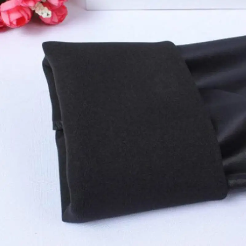 Женские леггинсы из ПУ кожи с высокой талией|Брюки| |