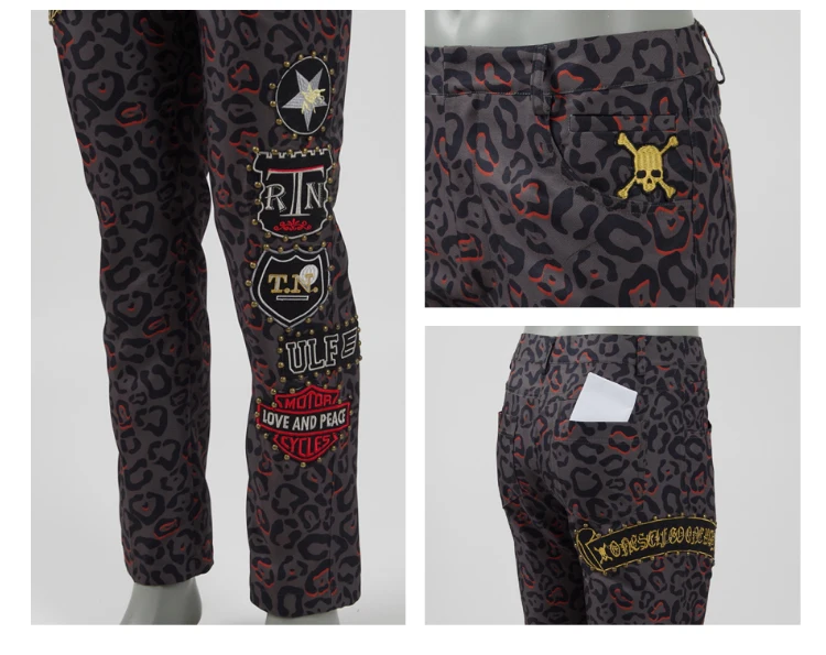 Костюм для косплея серебристого цвета Cossky молодые мужские брюки с вышивкой |