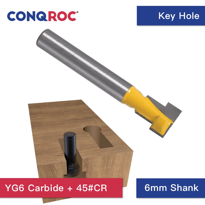 Фрезерный станок с Т образным пазом 6 мм деревообрабатывающий гравировальный