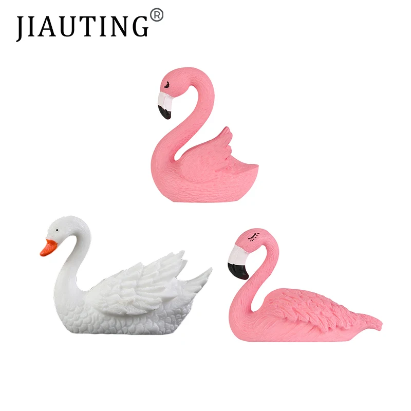 

JIAUTING Nail Holder Practice Display Stand Flamingo Showing Shelf Nail Art Tool Nail Polish Manicure Tools Display Stand
