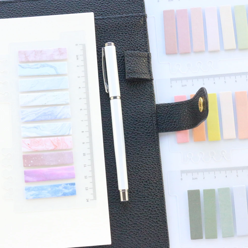 Милый цветной самоклеящийся набор Domikee для офиса и школы этикеток записей