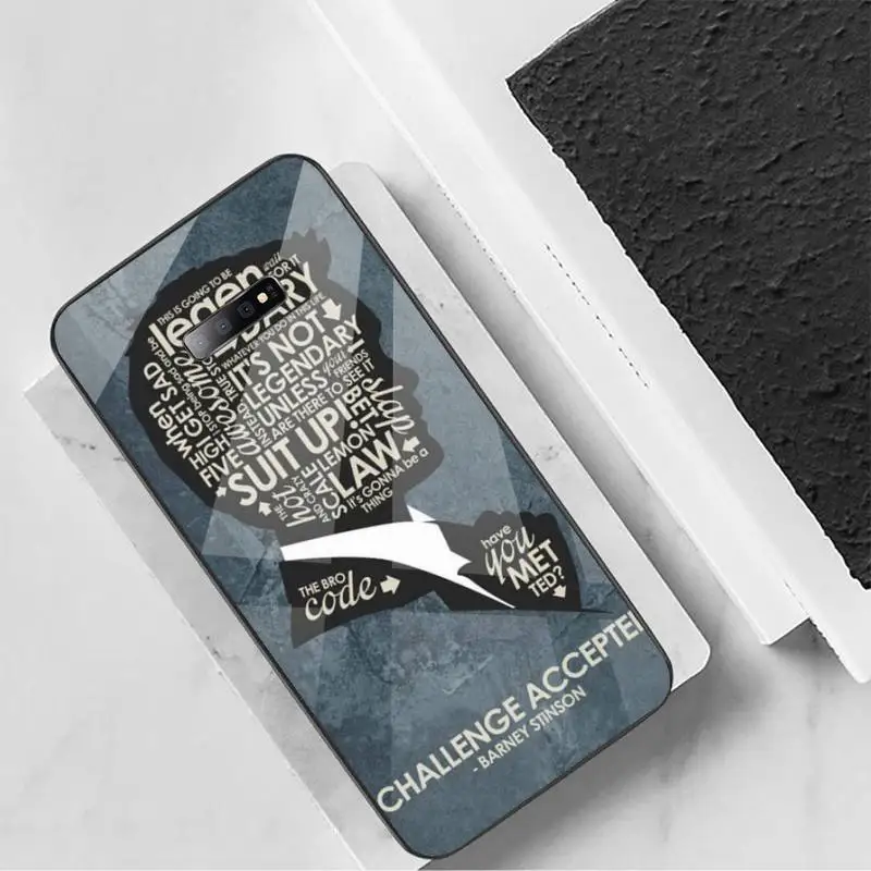 

How i met your mother Phone Case Tempered glass For Samsung S6 S7 edge S8 S9 S10 e plus note8 9 10 pro