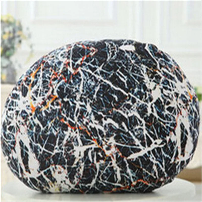 Stone pillow 2020 funny cobble stone cushion plush toy sofa room decoration birthday present children as gift | Дом и сад