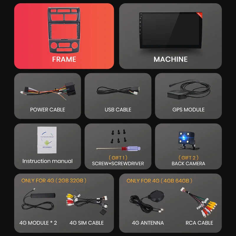 Автомагнитола AWESAFE для Kia мультимедийный видеоплеер на Android 10 2 Гб ОЗУ 32 ПЗУ с GPS