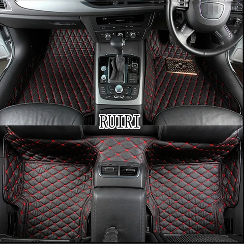 

Good quality! Custom special floor mats for Right Hand Drive Toyota Kluger 7 seats 2019 waterproof carpets for Kluger 2018-2014