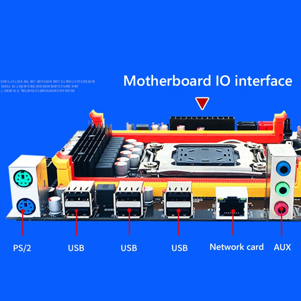 2021 New X79 LGA 2011 Motherboard M.2 NVME Slot Support DDR3 REG ECC Desktop Mainboard 64GB with Memory Set | Компьютеры и офис