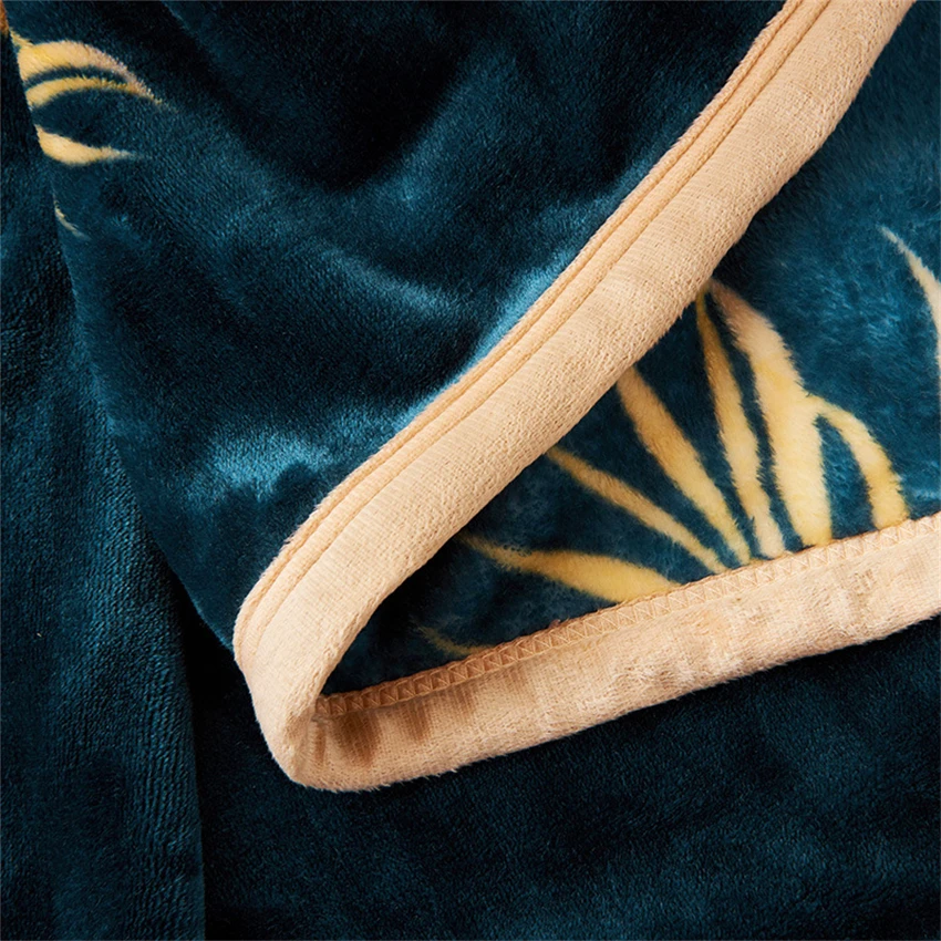 Мягкие теплые коралловые флисовые фланелевые одеяла для кровати норковые пледы