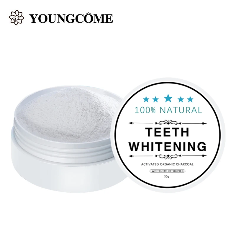 

Порошок для отбеливания зубов YOUNGCOME, 30 г, порошок для чистки зубов, отбеливает, сохраняет свежие молекулы активированного угля, без специфич...