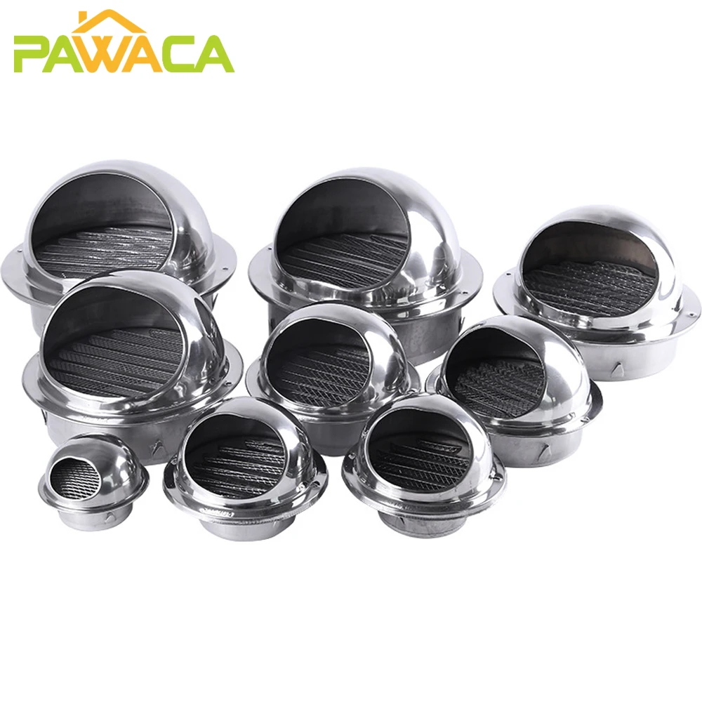 60-120 мм из нержавеющей стали настенный потолочное вентиляционное отверстие