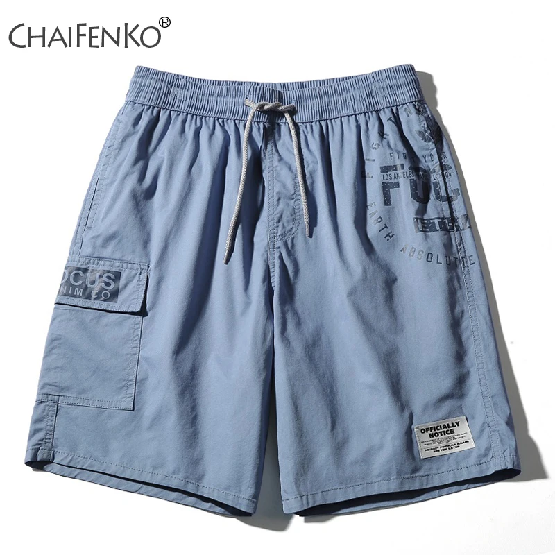 

CHAIFENKO 2020 New Hot Summer Motion Casual Men Shorts Hip Hop Streetwear Harajuku Shorts Mens Fashion Pocket Tooling Shorts