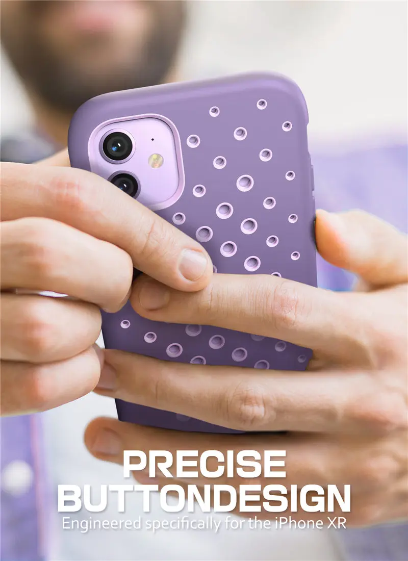 Чехол для iPhone 11 6,"() SUP чехол UB Sport Premium Hybrid Liquid Silicone Rubber+ чехол из поликарбоната со встроенной защитной пленкой