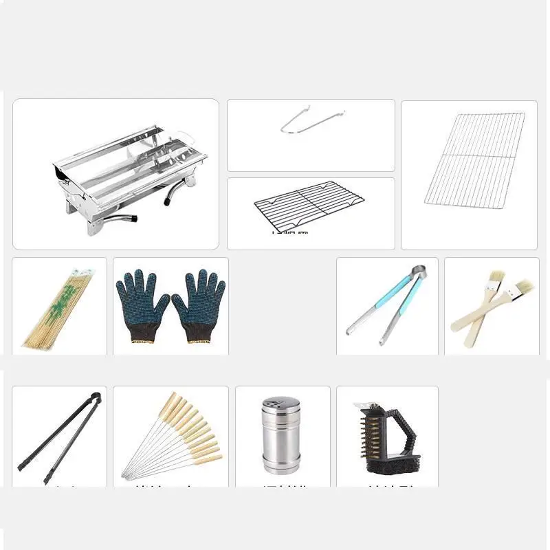 

Plate Garden Asadores Portatiles Parrilla Portatil Portable barbacoa De Carbon Commercial Grill Kebab Churrasco Bbq Barbecue