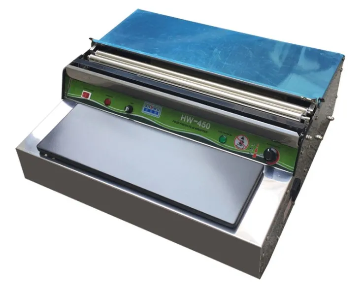 

Stainless steel food wrapping machine / Vegetable & fruits wrapping machine