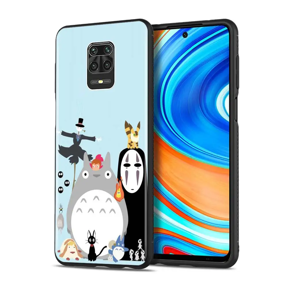 

Soft TPU Case for Xiaomi Redmi Note 9 Pro 8T 9S 7 8 Pro 6A 7A 8A 9A 9C 9 Prime Phone Cases totoro my neighbor Cover