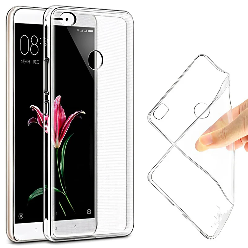 Silicone Soft Clear TPU for Xiaomi Mi Max/Max Pro/Max 2 Max2 MaxPro MiMax2 Phone Case Transparent Ultra Thin Back Cover Carcasas