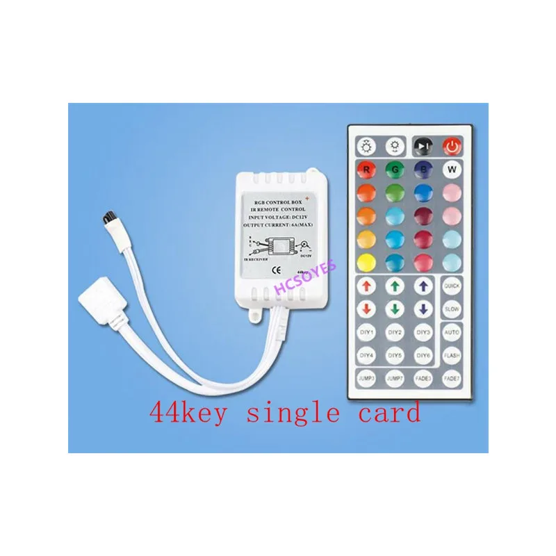 Светодиодный мини контроллер 24 ключа/44 ключа с двойной головкой инфракрасный USB