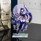 Genshin Impact Shogun Zhongli акриловая Фигурная Подставка для косплея персонажа Childe Xiao Paimon Keli модель плиты стол любители украшения подарок