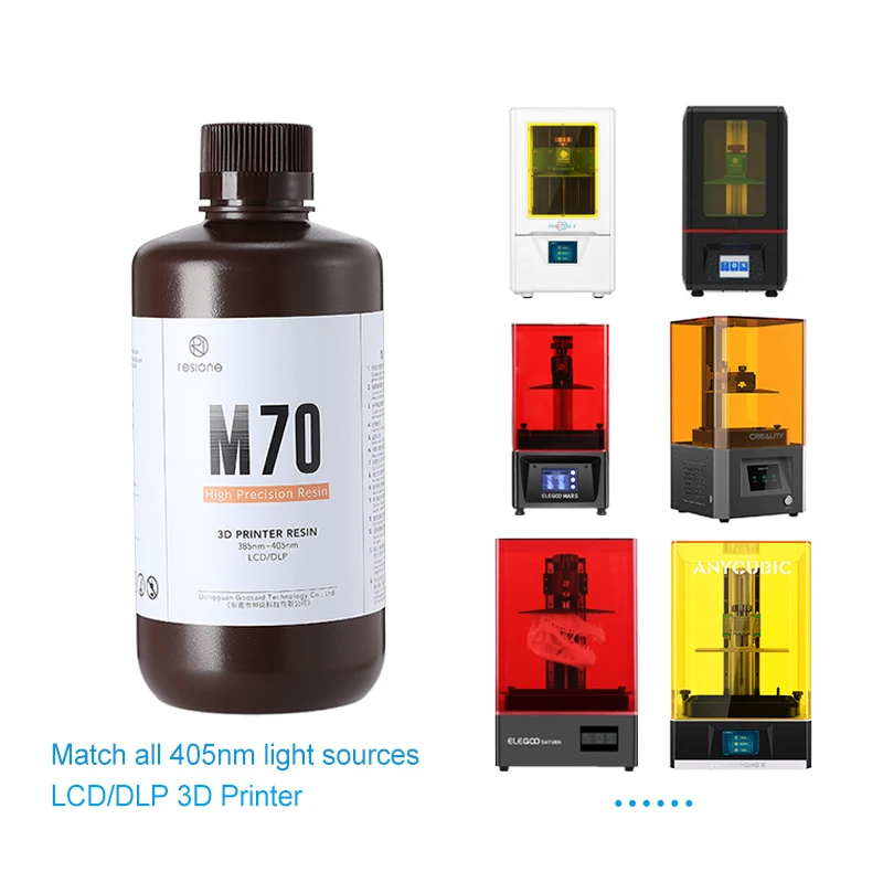 Резина для 3d принтера без запаха Elegoo Anycubic SLA DLP LCD UV 500 нм | Компьютеры и офис