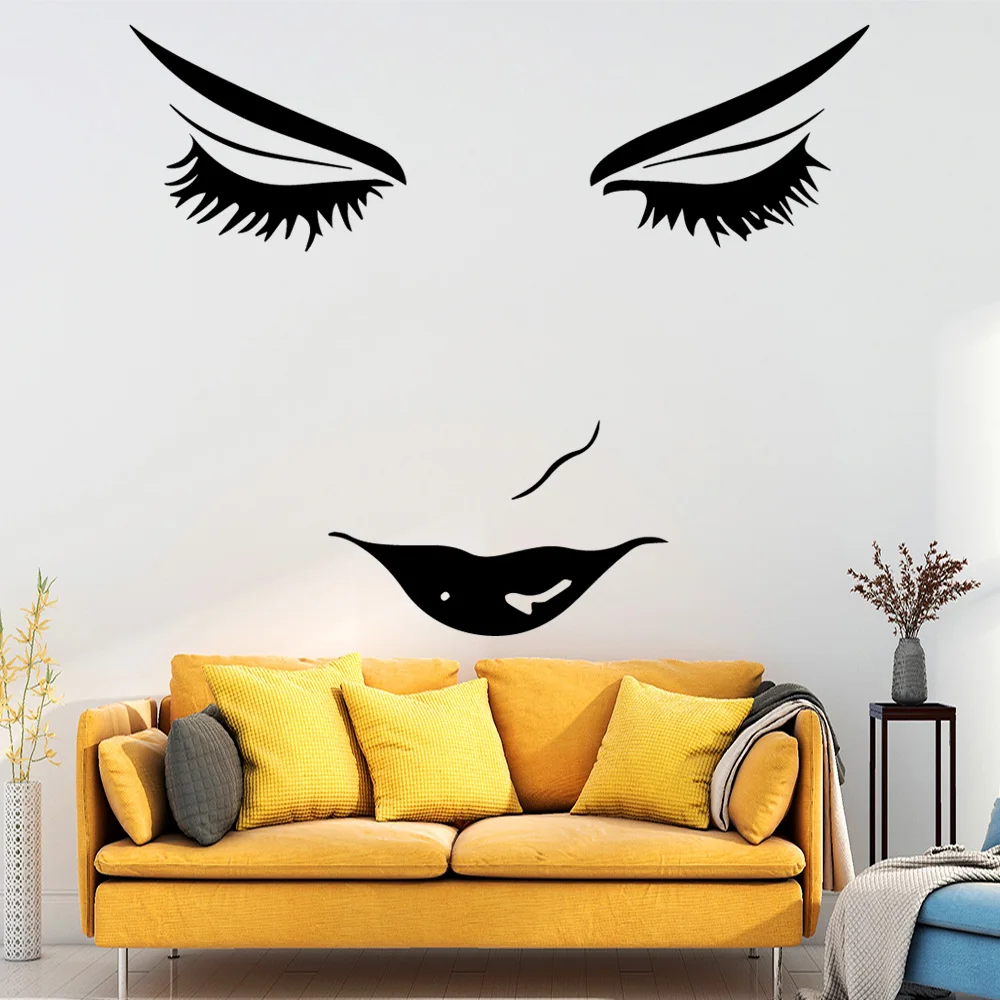 Красивые наклейки на стену ПВХ материал для гостиной офиса компании украшения