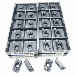 Карбидная вставка APKT1604 PDR 76 IC928 фрезерный токарный инструмент APKT режущий инструмент токарный станок с ЧПУ высокого качества APKT1003