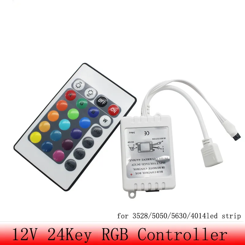 Of the keys 24 RGB LED controller DC12V IR remote for SMD 3528 5050 strip lights | Лампы и освещение