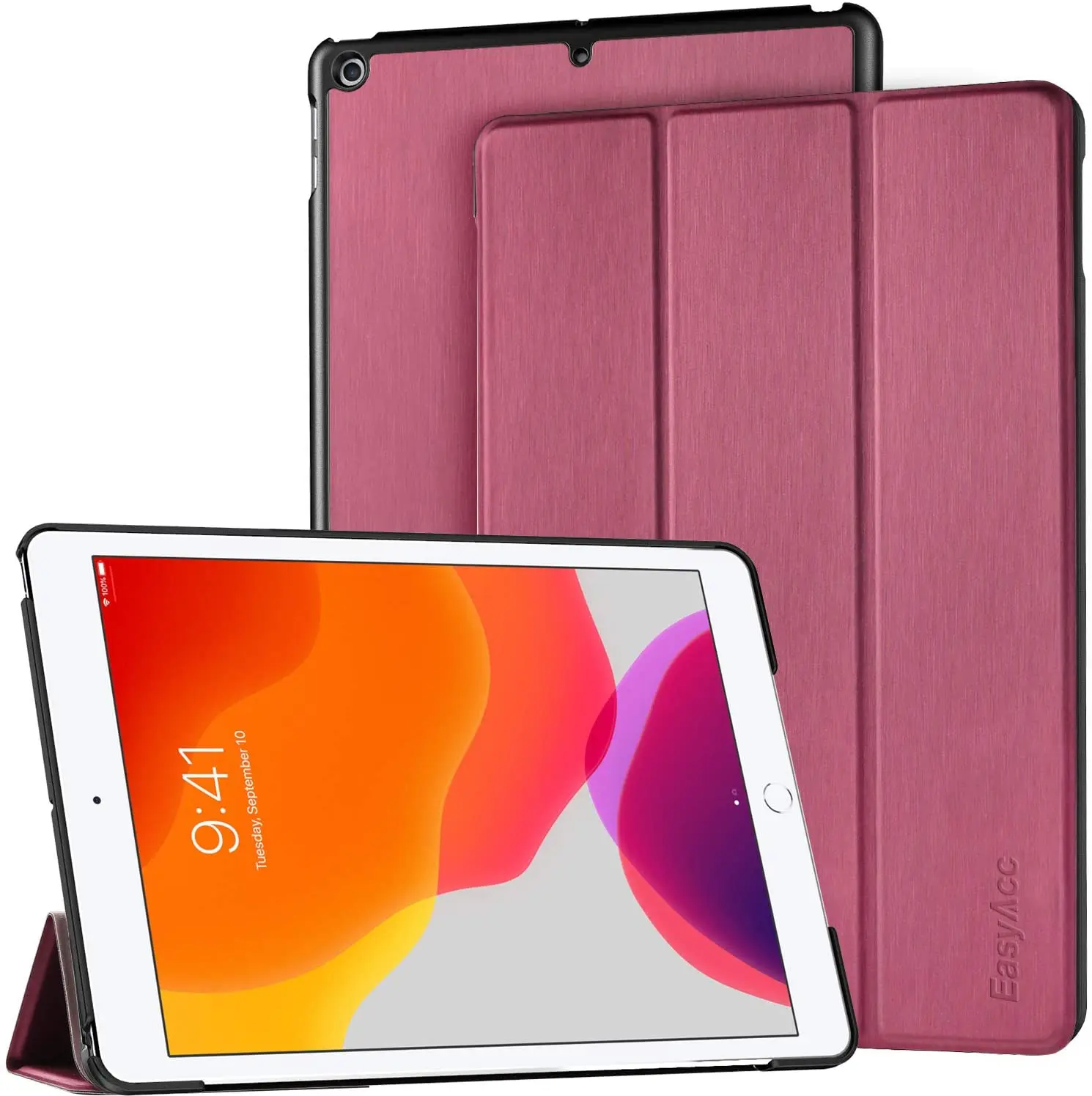 Мягкий силиконовый чехол EasyAcc для iPad 10 2 дюймов 2019 умный защитный Магнитный