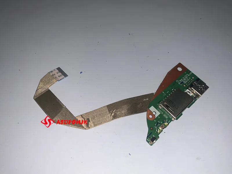 

Used EYG11 EYG21 NS-B781 FOR Lenovo YOGA 530-14 Laptop USB SD Power Switch Board WITH CABLE NBX0001LW00 100% Test Ok