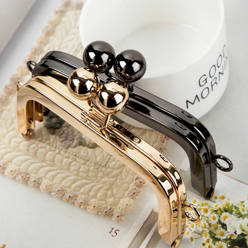 10 5 см Кошелек Рамка вешалка тиснение прямоугольник металлический поцелуй