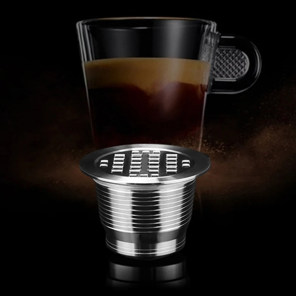 Многоразовая кофейная капсула чашка для кофе в виде зерен нержавеющая сталь