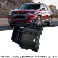 lapetus central storage pallet armrest container multi grid box for chevy chevrolet traverse 2018 2021 auto accessories