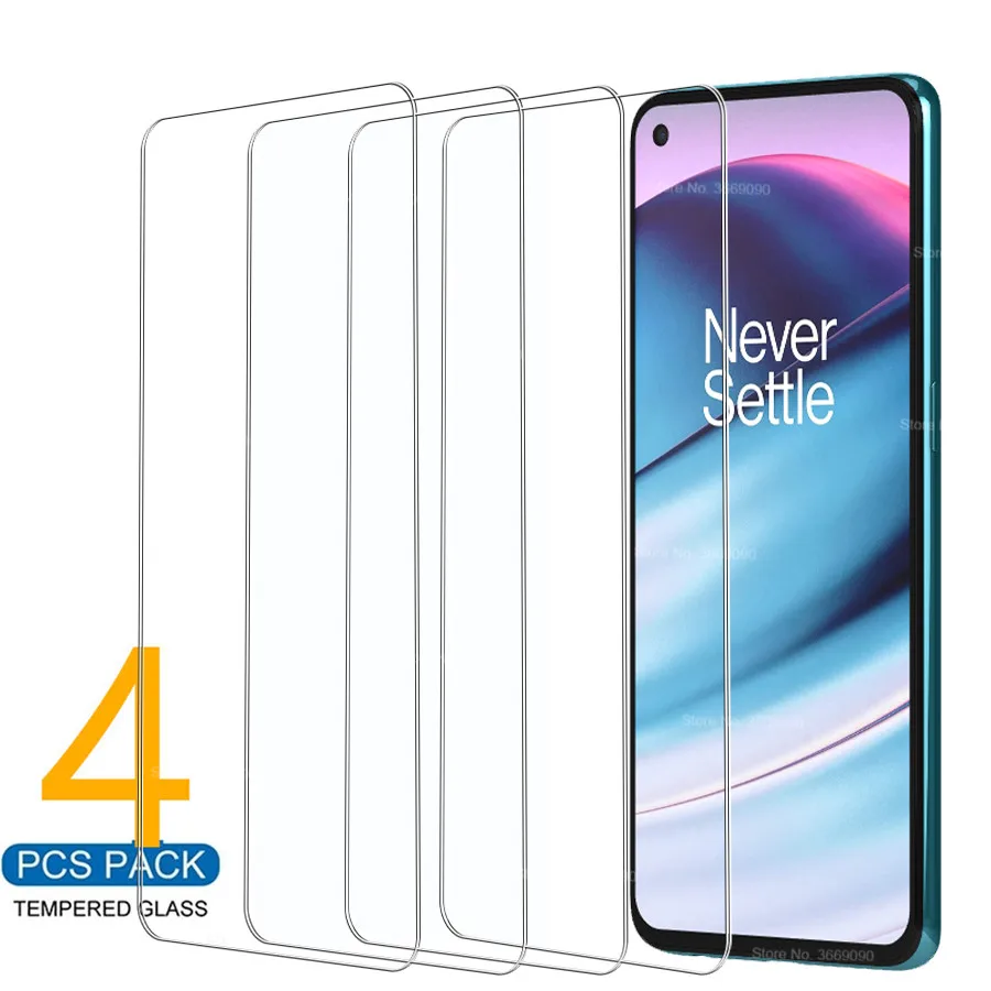 

4 шт., Защитное стекло для OnePlus Nord CE