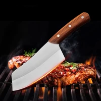 cleaver knife japan kitchen chef knives wood handle meat fruit vegetable fish butcher knife chinese cleaver high carbon knives