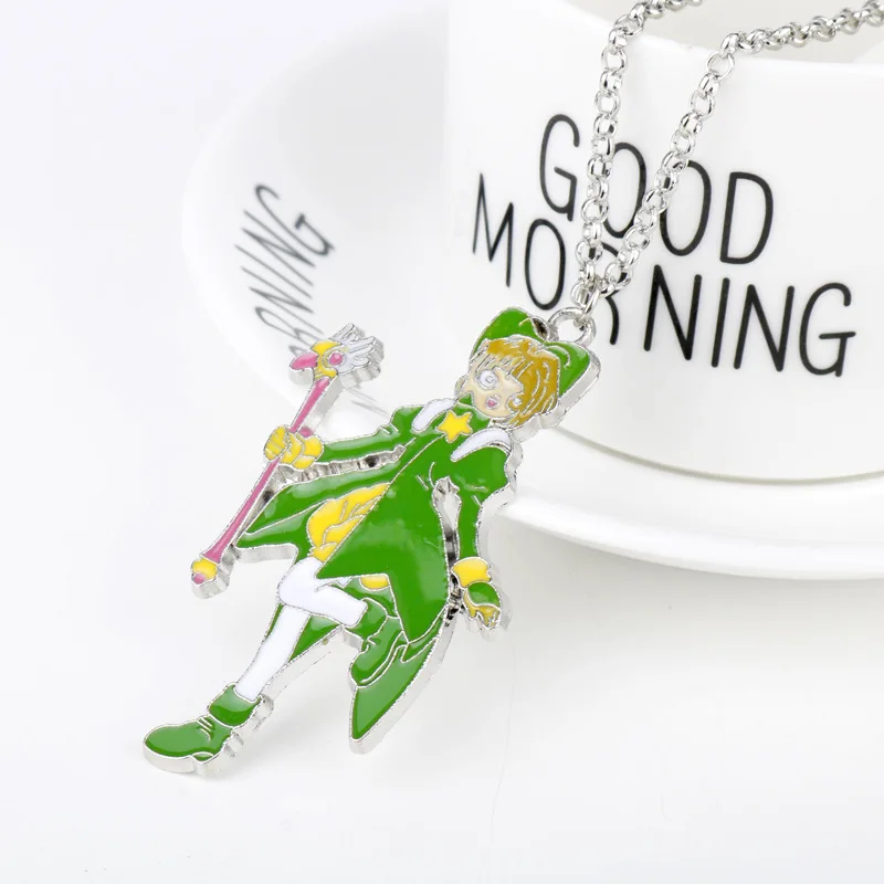 

Japan Anime SAKURA CARD CAPTORS Necklace for Women Pendant Choker Jewellery Necklaces for Teen Girls