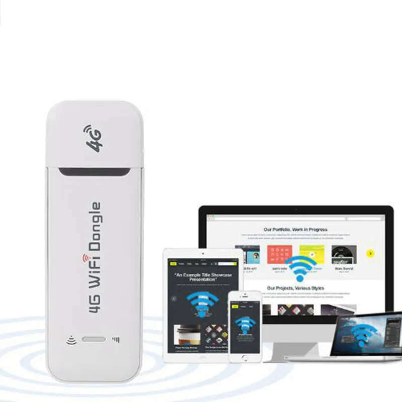 Беспроводная сетевая карта 100 Мбит/с 4G Lte Usb модем Стандартный Портативный