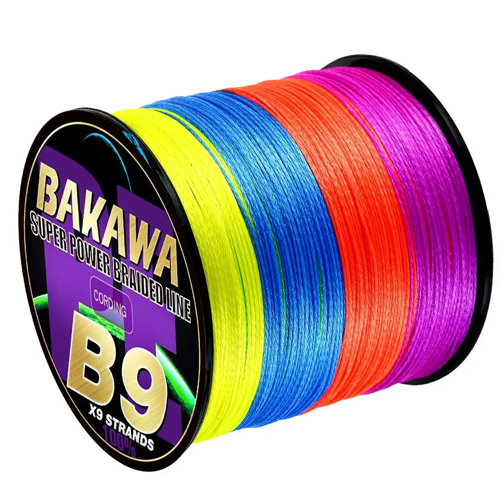 

Леска рыболовная плетеная, 9 нитей, 22-500 Lb