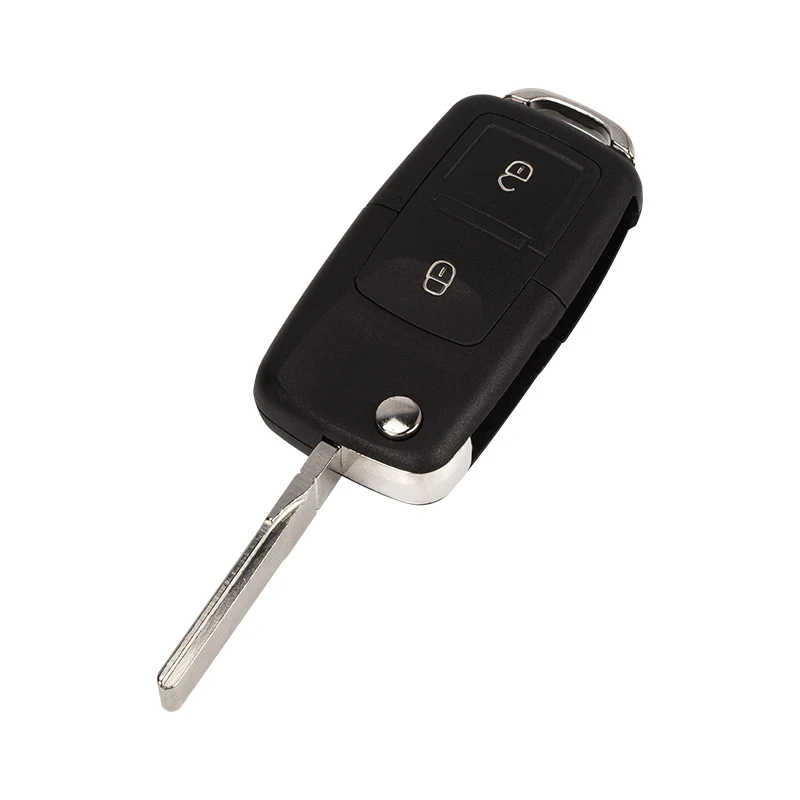 Чехол для автомобильного ключа VDIAGTOOL 3 с двумя кнопками VW VOLKSWAGEN Tiguan Golf Polo MK6 caddy passat