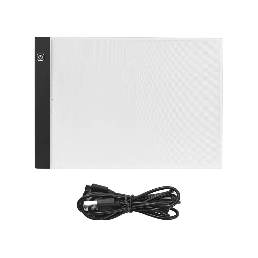 Панель Светодиодная A4 для рисования 3 5 мм с кабелем питания USB|Цифровые планшеты| |