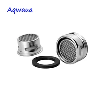 aqwaua bathroom accessories faucet aerator 20mm male thread tap sus304 full flow spout bubbler filter stainless steel