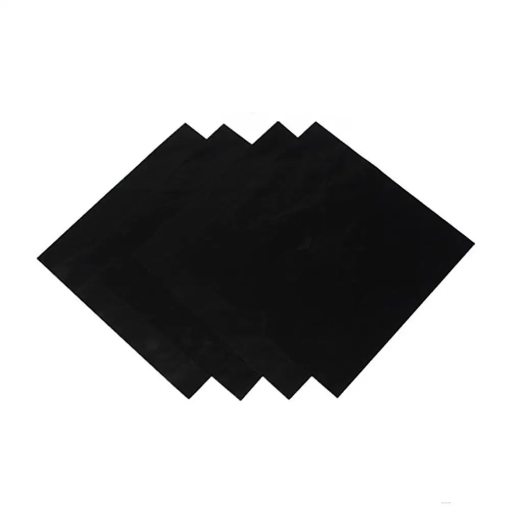 

4 Pcs Square Foil Gas Hob Protector Liner Reusable Easy Clean Protection Pad Gas Stove Stovetop Protector Kitchen Accessories