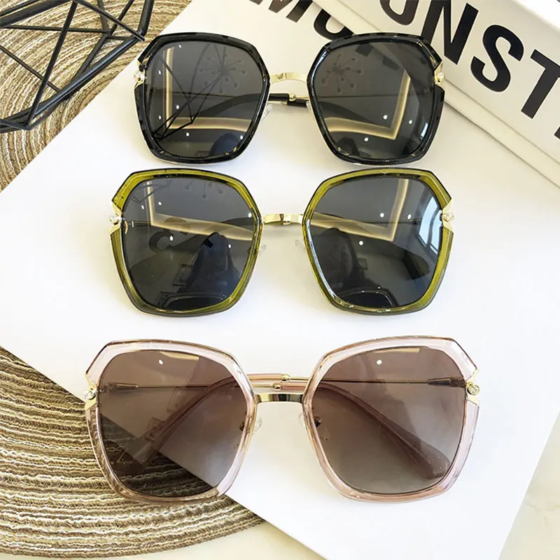 2020 новые модные женские поляризационные солнцезащитные очки Украшенные