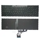 Новая английская клавиатура для HP Pavilion 15-cx0001la 15-cx0002la 15-cx0003la 15-cx0004la 15-cx0005la 15-cx0006la с зеленой подсветкой