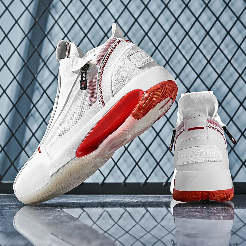 2022 New High Quality Basketball Shoes Men Sneakers Basket Shoes Autumn High Top Anti-slip Retro Sports Shoes Trainer Summer 13