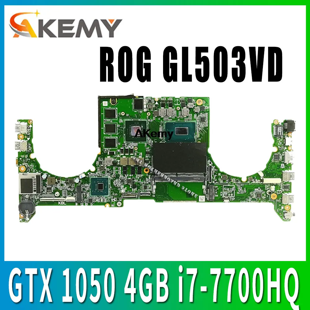 DABKLAMB8B0 материнская плата для For Asus GL503VD GL503V ноутбука GTX 1050 4 Гб i7 7700HQ|Материнские