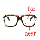 Негабаритных Цвет фотохромические солнцезащитные очки, которые могут изменить свой цвет очки для чтения Для женщин бифокальный солнцезащитные очки градусов + 1,0 1,25 1,5 NX