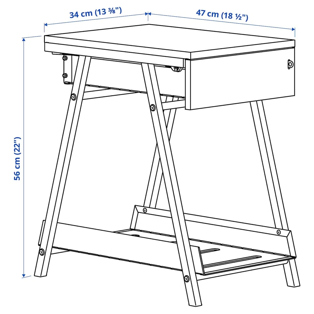 Sideboard Swedish Quality Products TROTTEN 34x56 cm furniture for children teaching school Tables | Мебель